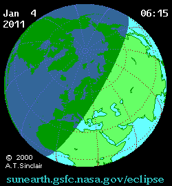 04 Enero 2011 – Eclipse parcial de Sol 04 Enero 2011 – Eclipse parcial de Sol