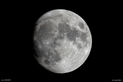Luna con Celestron C10N (15-05-2011) Luna con Celestron C10N (15-05-2011)