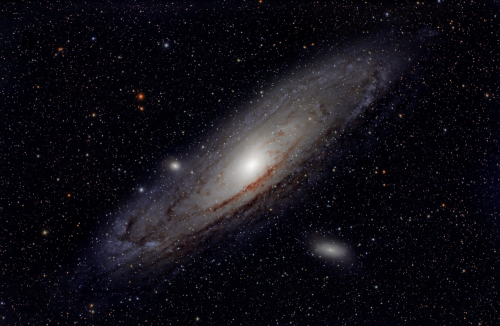 M31 - Andrómeda (Deconvolución) M31 - Andrómeda (Deconvolución)
