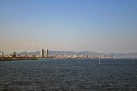 Barcelona desde el mar